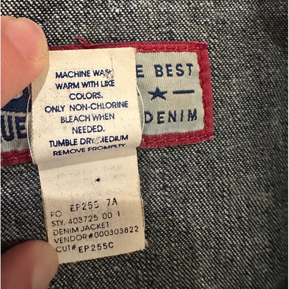 Old Navy Blue Jean Jacket Size S - Picture 3 of 5
